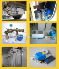 2 way motorized ball valve 6N.m motor actuated valve SS automatic valve