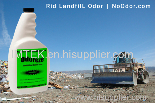 ODOREZE Natural Landfill Odor Control Eco Spray: Treats 2000 sq. ft.to Destroy Stench