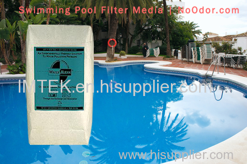 WATERKLEAN Natural Swimming Pool Filtration EcoSmart Media: 50 lb. Chemical-Free