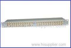 24E1 1.6/5.6Coax 75ohm to RJ45 120ohm Balun Panel