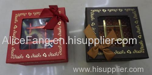 2 layer chocolate box hard box