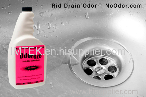 ODOREZE Natural Drain Odor Eliminator: Makes 64 Gallons to Clean Drain Stench Naturally