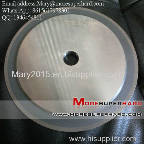 Resin Bonded Diamond Grinding Wheel for high speed steel saw blade