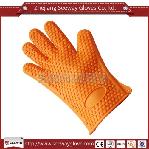 SeeWay Kitchen Cooking Oven Heat Resistant Silicone Gloves