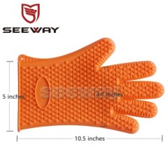 SeeWay Kitchen Cooking Oven Heat Resistant Silicone Gloves