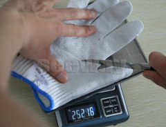 SeeWay stainless steel cut resistant kitchen gloves cut level 5 for food processing