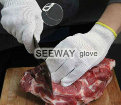 SeeWay stainless steel cut resistant kitchen gloves cut level 5 for food processing