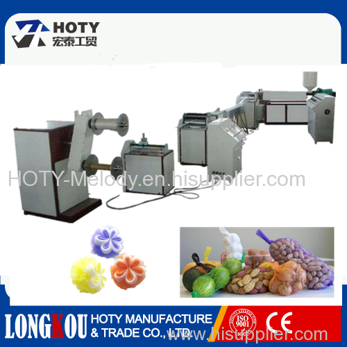 pp/pe knotless net machine in china with CE