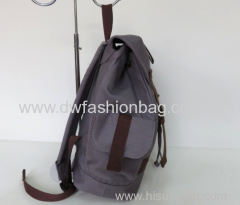 Canvas fabric fashion backpack