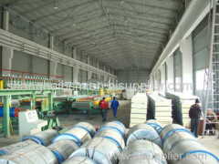 Polyurethane sandwich panel product line