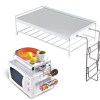 Metal Multi-purpose Storage Rack With White Powder Coating