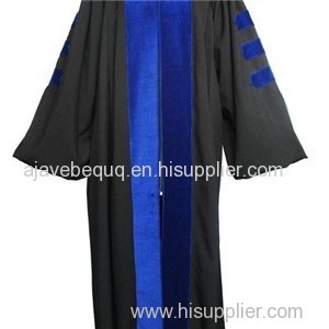 Deluxe Doctoral Gown /Customized Doctoral Gown