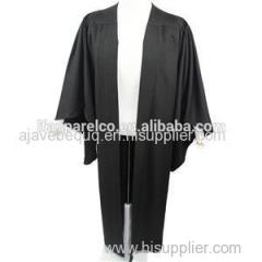 UK Style Graduation Bachelor Gown-Black Color