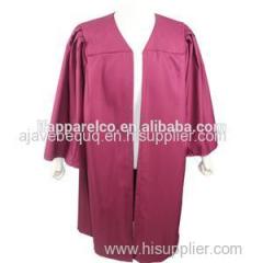 Customized Graduation Bachelor Gown In Red Color