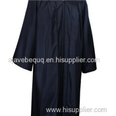 Economical Bachelor Gown Matte &black University Gown