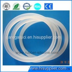 Food Grade Clear Silicone Flat Waterproof Rubber Gasket