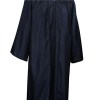 Economical Bachelor Gown Matte &black University Gown