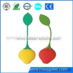 Food Grade Silicone Hot Selling Beautiful Tea Leaf Filter Promotional Product