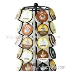 Display Coffee Capsule Holder With 35 Pcs K-CUPS