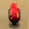 NIGHT BAR DECORATION ELECTRONIC LED TABLE FLAME EFFECT LIGHT IN WINE CUP SHAPE