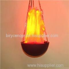 30CM Silk Effect Hanging Flame Light