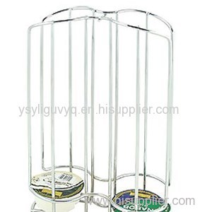 Display Tessimo Coffee Capsule Holder With Chrome Plated