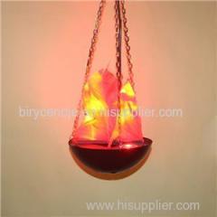 24CM Silk Effect Hanging Flame Light