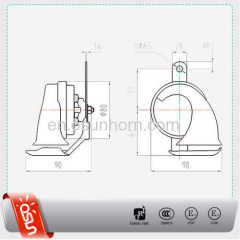 Multi Sound Car Horn Universal Electric Car Horn