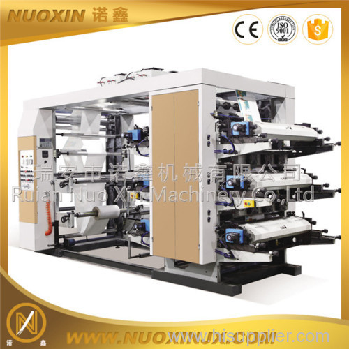 6 colour flexographic printing machine