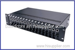 baudcom Chassis Media Converter