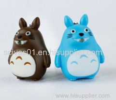 LED Totoro Sound Keychain