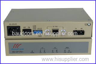 baudcom E1 Fiber Modem