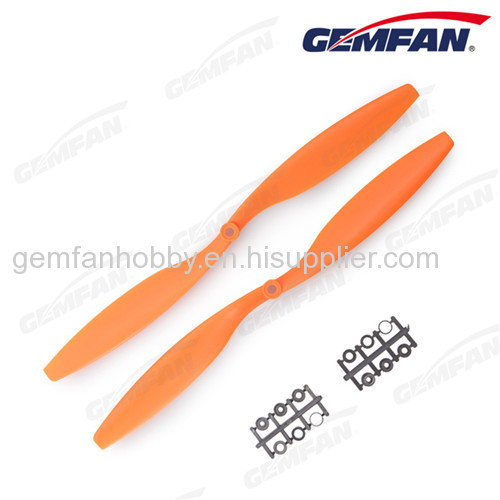 12x4.5 12 inch 2 blades ccw aeroplane props with abs type