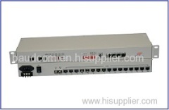 baudcom 16E1 Fiber Multiplexer