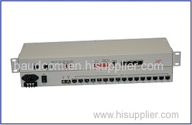 baudcom 16E1 Fiber Multiplexer
