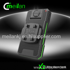 Meilan bike Power bank Led front bike light mobile phone holder safety cycle accessories