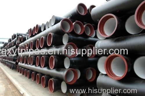 DI pipe with epoxy lining with zinc and epoxy-tar outside coating