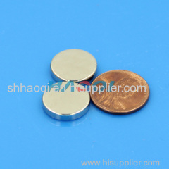 disc shpe N35 neodymium magnet