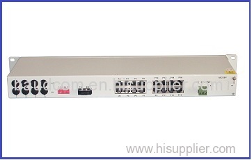 16 Ports Voice fiber Multiplexer