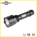 T6 LED High Light Black Water Resistant Impact Resistant LED Torch