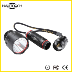 T6 LED High Light Black Water Resistant Impact Resistant LED Torch