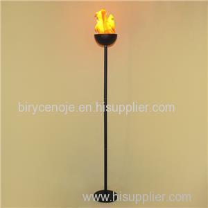 HOME DECORATION HIGH STANDING FLOOR FLAME LIGHT IN 60W
