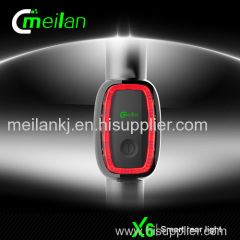 Meilan Motion detect smart power on/off rear light tail light bicycle accessory