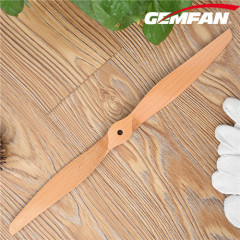 2 blades 1780 wood propellers for electric motor