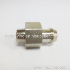 Bspp female cone seat brass /nickel plated hose fitting