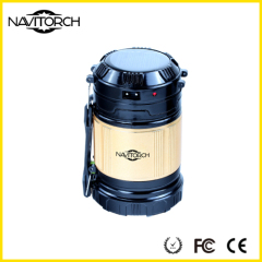 Dual Recharging Luminous Way Solar Camping Lantern