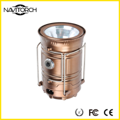 Dual Recharging Dual Luminous Ways Solar Camping Lantern