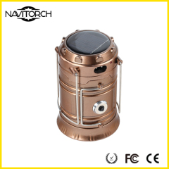 Dual Recharging Dual Luminous Ways Solar Camping Lantern