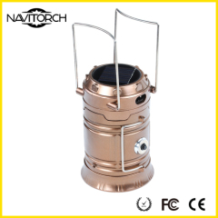 Dual Recharging Dual Luminous Ways Solar Camping Lantern