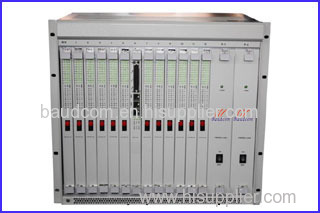 12Slots 30 POTS Phone Fiber Multiplexer Chassis